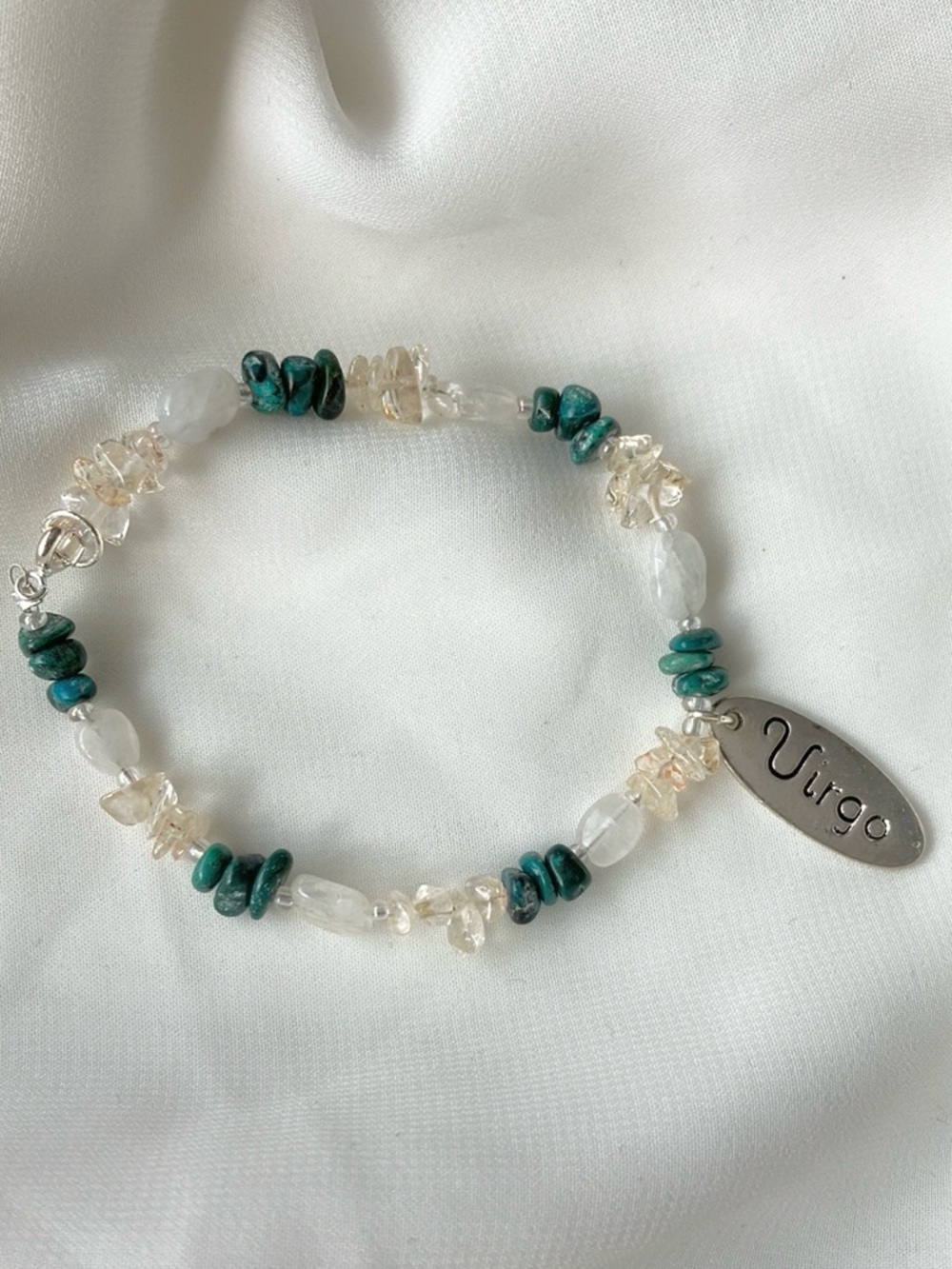 Zodiac Gemstone Bracelet - Virgo ♍️
